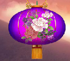 Lampion paars